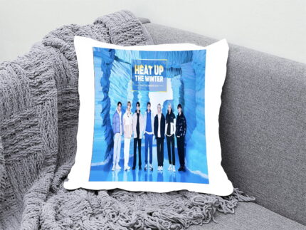 Signature Logo- Carry a Piece of K-Pop History Everywhere You Go Bts Pics neck pillow – Limited Stock 12 By 12 | Perfect Prints