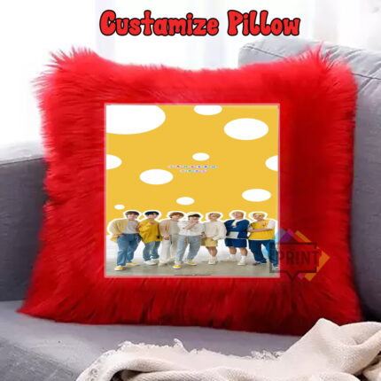 Bts Members Love Yourself Her BTS Fur Pillow 2023