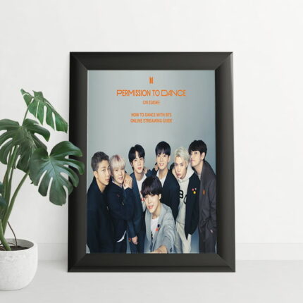 Bts Pics Wings of Freedom wall frame design 5 By 7 | Perfect Prints