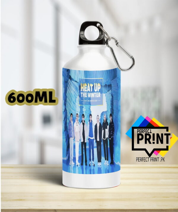 Bts bottle Signature Logo - Carry a Piece of K-Pop History Everywhere You Go bts members bottle 600Ml | Perfect Prints
