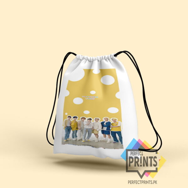 BTS Pics Love Yourself Her Drawstring bag14 By 16 | Perfect Prints
