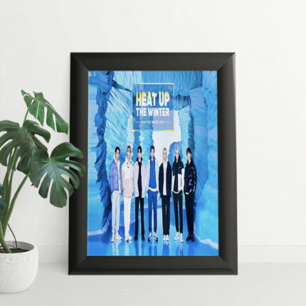 Bts Pics Signature Logo wall frame design- Carry a Piece of K-Pop History Everywhere You Go 5 By 7 | Perfect Prints