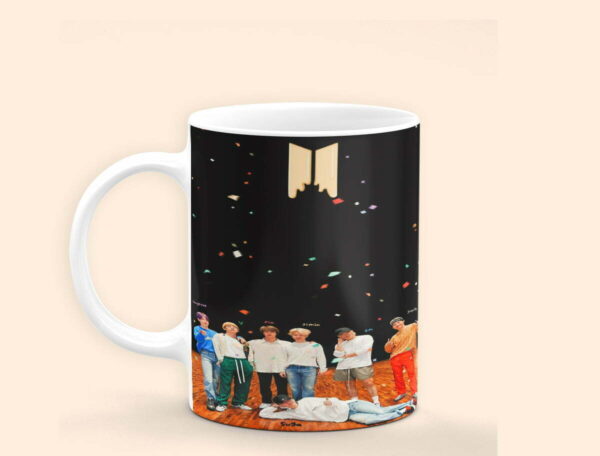 BTS Pics- Light Up Your Keys with BTS' coffee mug 330Ml | Perfect Prints
