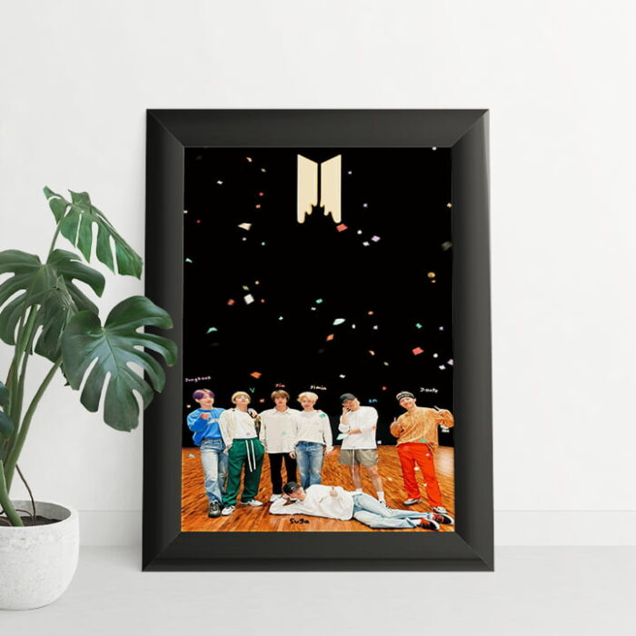 Bts Pics - Light Up Your Keys with wall frame ' 5 By 7 | Perfect Prints