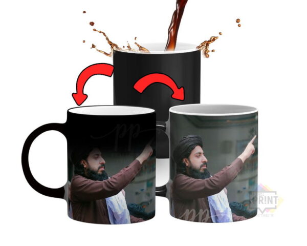 Best Daily Reminder Saad Hussain Rizvi Logo on Your Tehreek-e-Labbaik Magic Mug 330ML