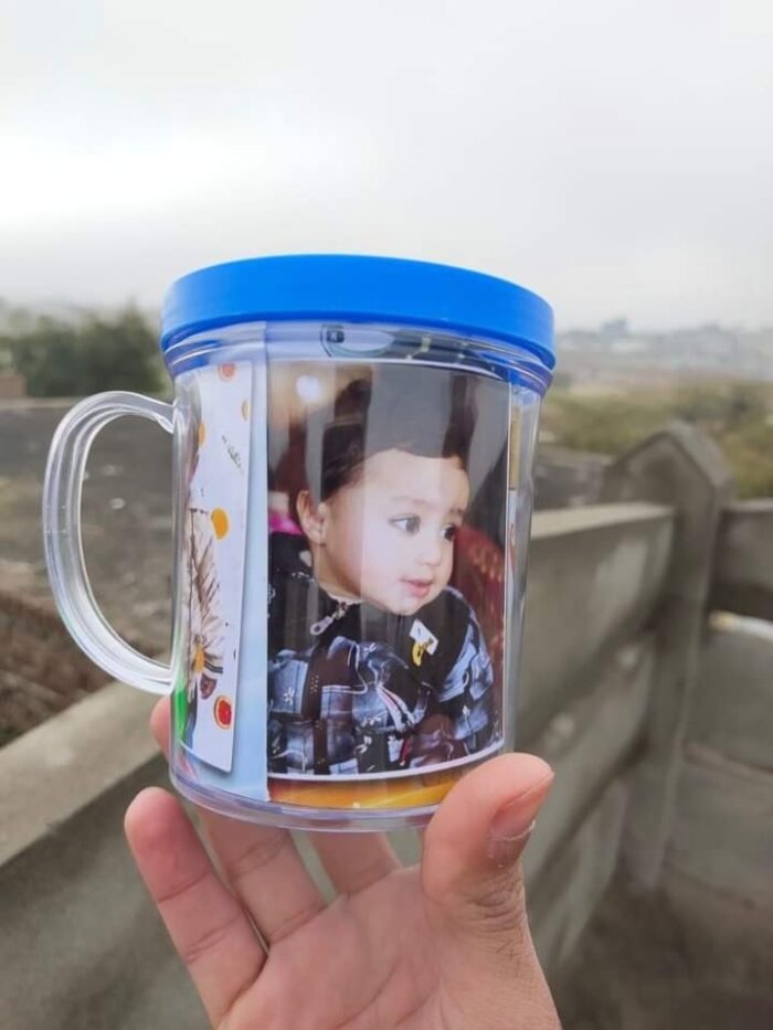 Your brand your message, your mug | Print Your Own Photo Plastic Mug A1 Quality