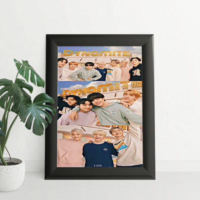 Bts Pics Unlock the Love Heartfelt BTS Souvenirs wall frame design 5 By 7 | Perfect Prints