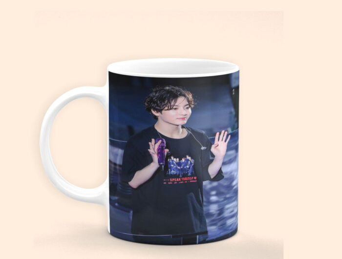 BTS Pics Cutest Jungkook BTS Army Membar coffee mug 330Ml | Perfect Prints
