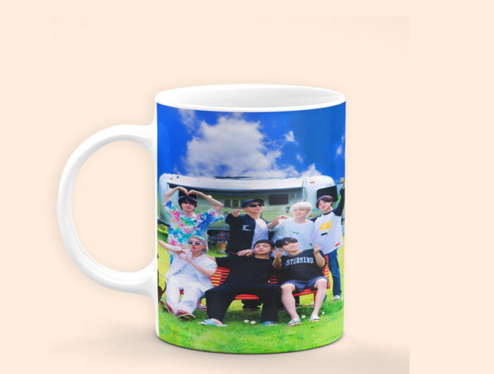 BTS Pics Signature Series Exclusive Set for True Fans coffee mug 330Ml | Perfect Prints
