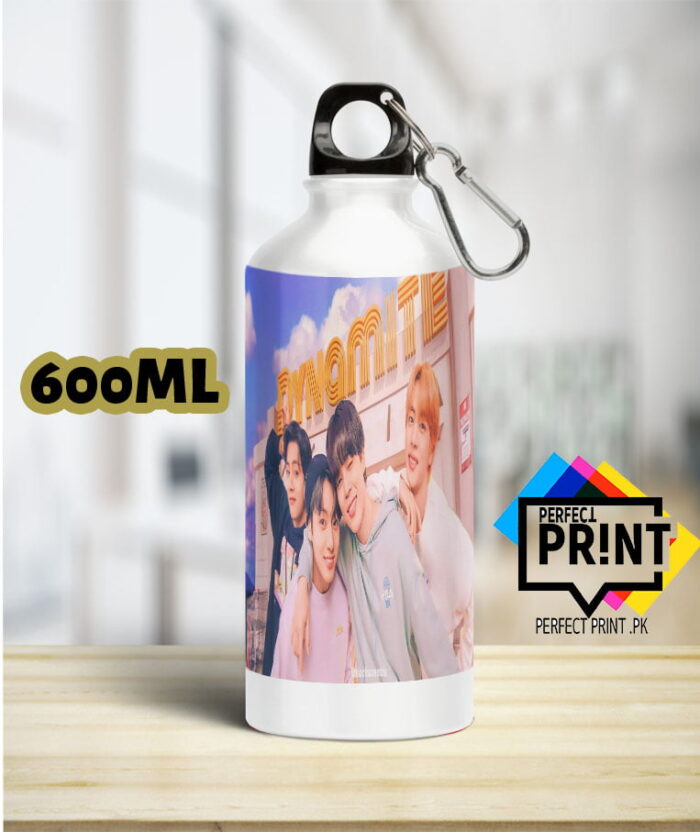 Bts bottle Map of the ARMY BTS World Map Adventure bts members bottle 600Ml | Perfect Prints