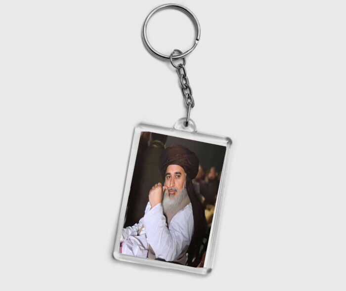 Best Carry Your Values Emblem khadam rizvi Tehreek-e-Labbaik Keychain 2 by 2