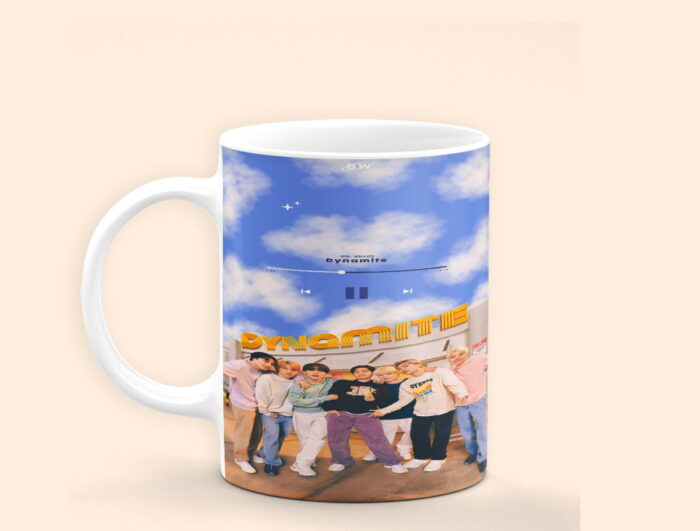 BTS Pics in Your Hand Trendy Designs for Every ARMY coffee mug 330Ml | Perfect Prints