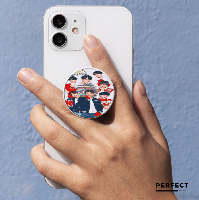 Bts christmas wallpaper BTS Mobile Socket Holder BTS Logo In Pakistan | Perfect Prints #1 Quality