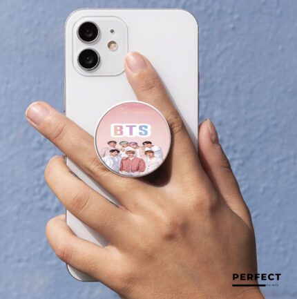 Team Amazing BTS Mobile Socket Holder BTS Logo In Pakistan | Perfect Prints #1 Quality