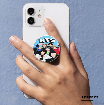 Eentertainment weekly bts cover accessories BTS Mobile Socket Holder BTS Logo In Pakistan | Perfect Prints #1 Quality