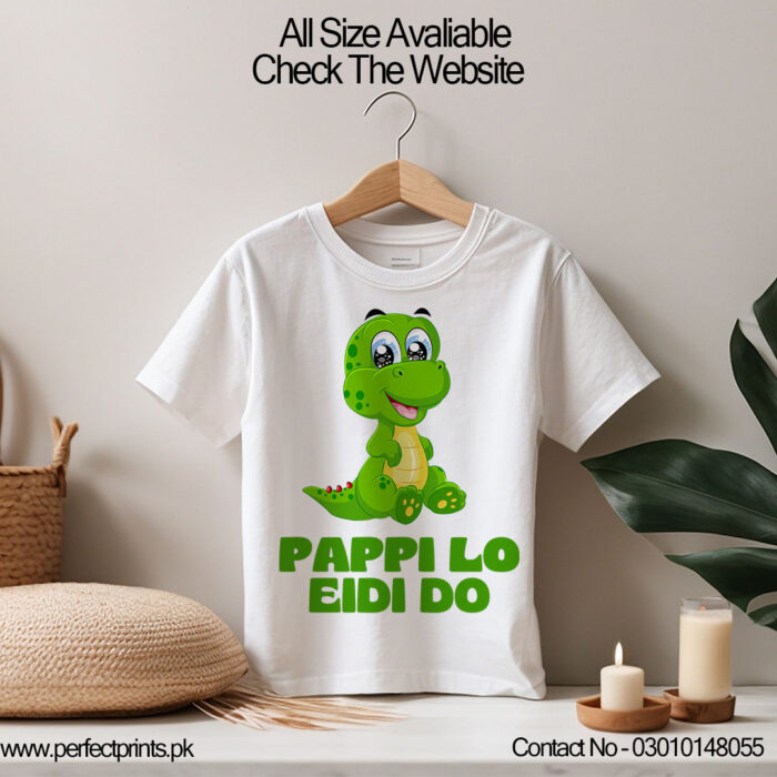 Pappi Lo Eidi Do Creazy Eid ul Fitr T-Shirt For Eid In Perfect Prints | #1 Quality