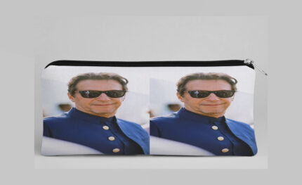 Imran Khan Pic Pencil Pouch – Perfect for PTI Fans A1 Quality