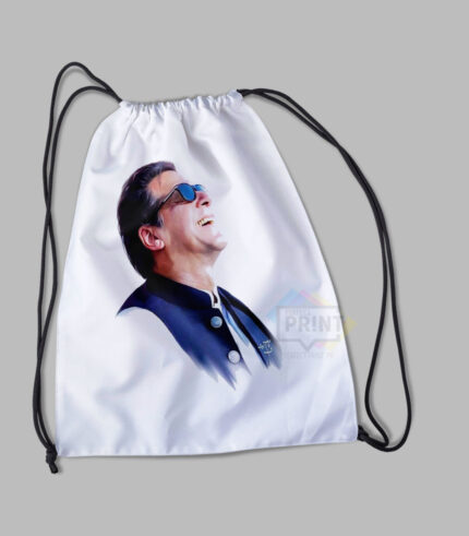 Stylish Imran Khan Pic Sports Bag – Ideal for PTI Supporters