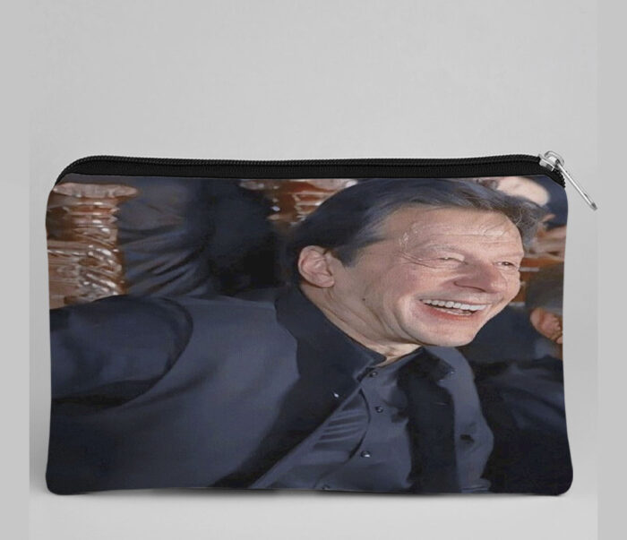 Custom Imran Khan Pic Pencil Pouch – Unique and Motivational