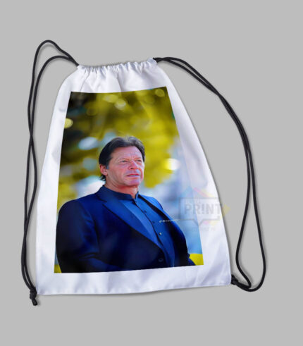 Custom Imran Khan Pic Duffle Bag – Bold and Functional