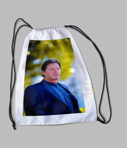 Custom Imran Khan Pic Duffle Bag – Bold and Functional