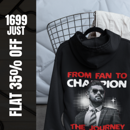 Babar Azam Hoodie – Celebrate Pakistan’s Cricket Legend – Flat 35% OFF!