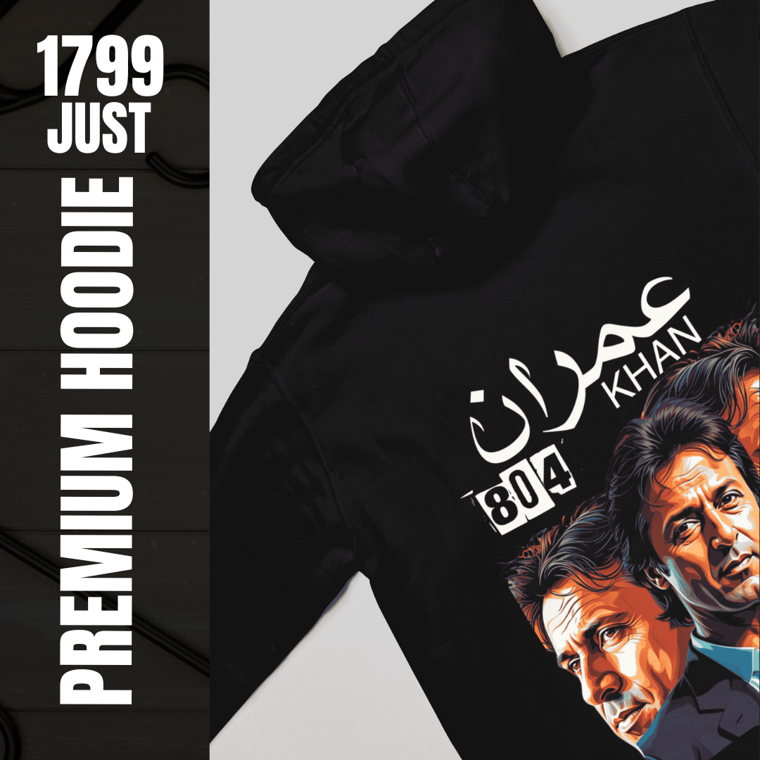 Imran Khan Hoodie – PTI Fan Gear | Signature Design