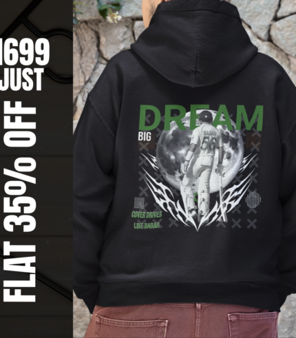 Flat 35% Off on Babar Azam Hoodie | Limited-Time Offer!