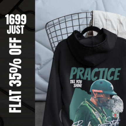 Babar Azam Hoodie - Flat 35% Off | Show Your Cricket Passion