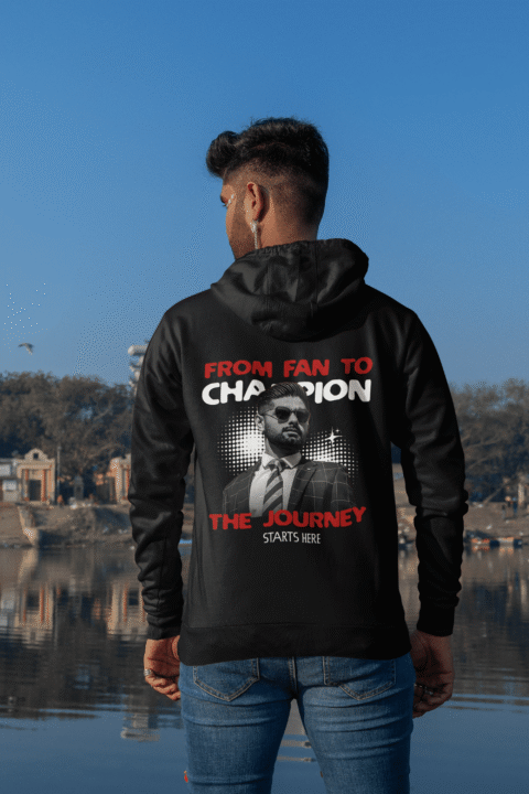 back-view-gildan-hoodie-mockup-of-a-man-standing-by-a-lake-m39271 (1) Babar Azam Hoodie – Celebrate Pakistan’s Cricket Legend – Flat 35% OFF!