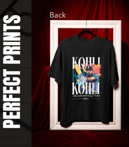 Bold Look Virat Kohli T-Shirt 18 – Fan Gear by Perfect Prints