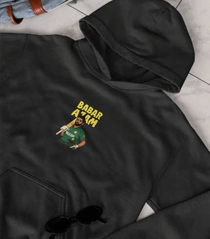 Best Quality Revolutionize Your Style with Oversized Babar Azam Hoodie : #56 Design to Own