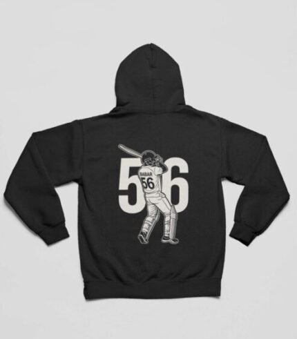 Shop the Best Oversized Babar Azam Hoodie : Limited Edition #56 Now Available