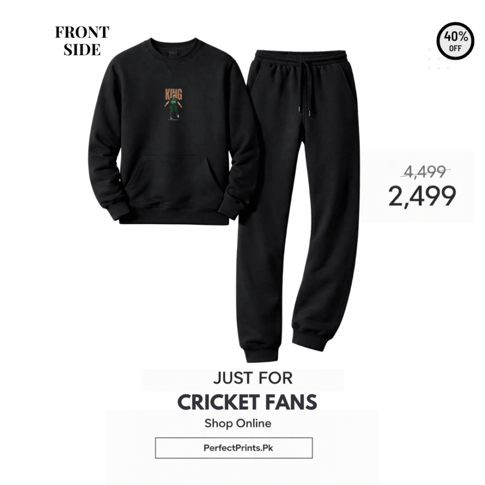 Authentic Muhammad Amir Cricket Tracksuit – Only Rs. 2499 (Was Rs. 4499) | Fast Delivery