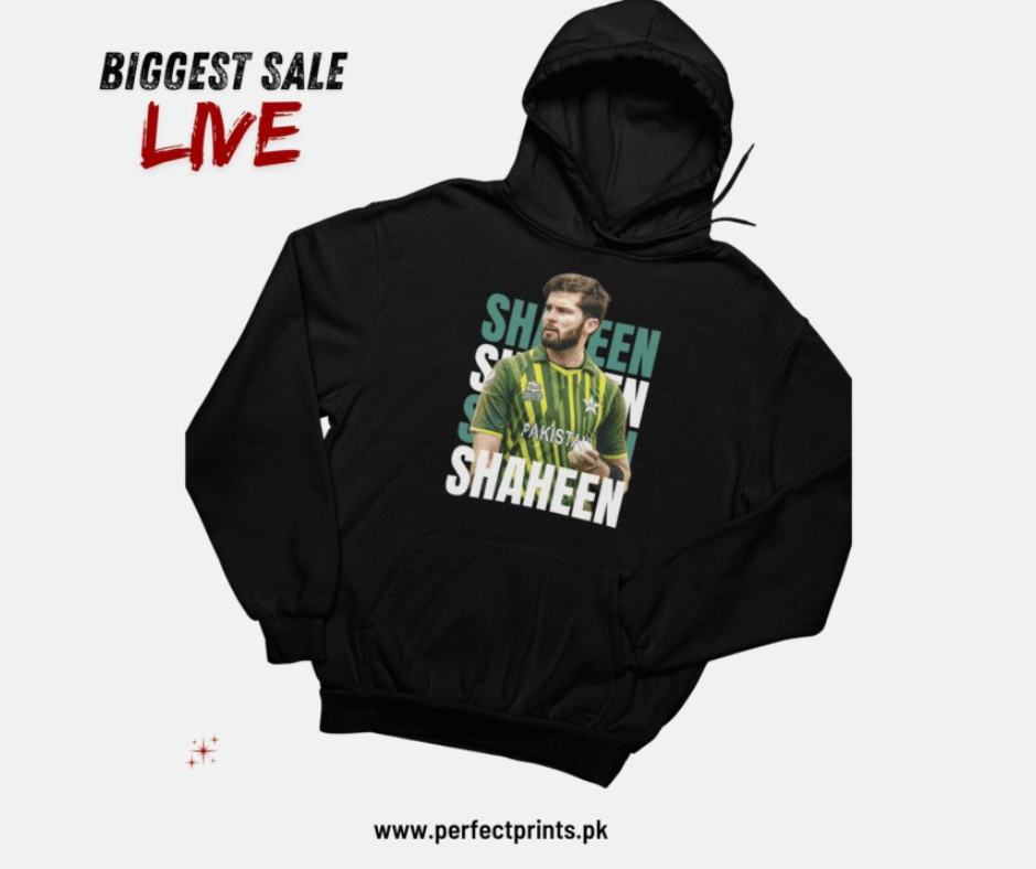 Limited Fan Drop Eagle Hoodie – Shaheen Shah Afridi Hoodie