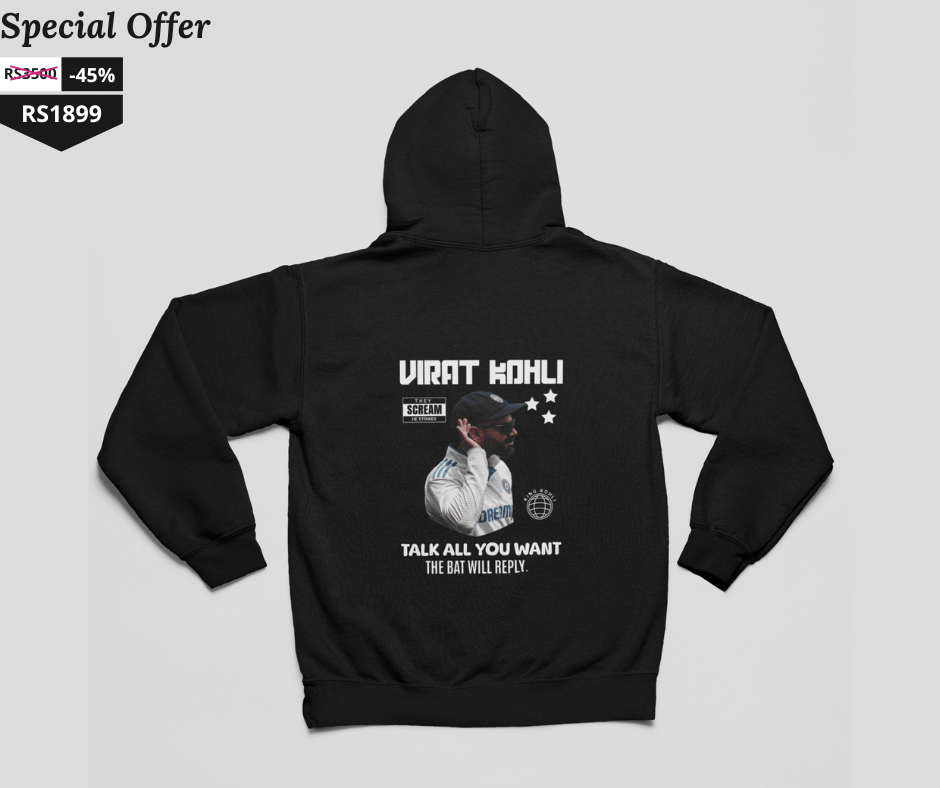Match Day Special: Virat Kohli Cricket Hoodie 18 – High Quality & Stylish