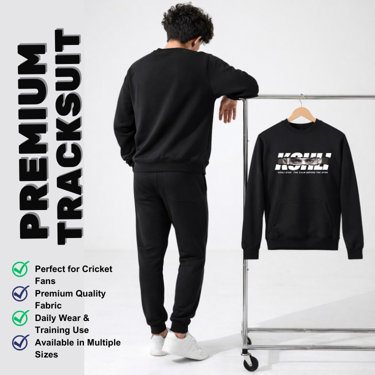 Best Cricket Star Style Cricket Tracksuit – Jersey 18 Virat Kohli T-Shirt for True Fans