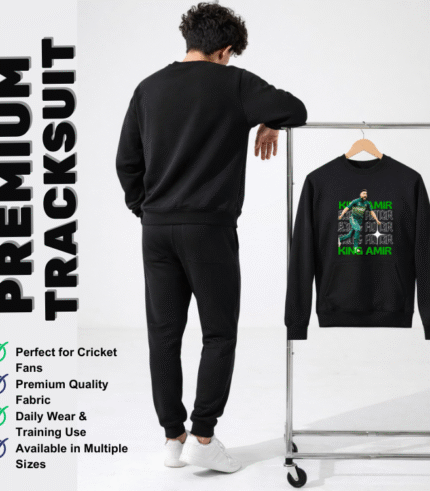 Muhammad Amir Cricket Tracksuit | Premium Quality | Perfect Prints | 44% OFF – Limited Stock