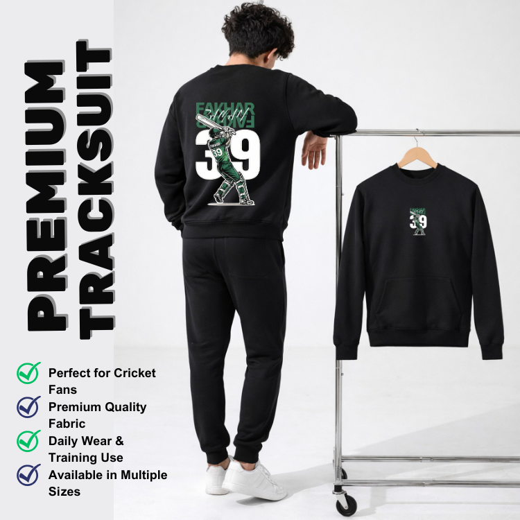 Fakhar Zaman Premium Cricket Cricket Tracksuit | Comfortable & Stylish | Perfect Prints | Rs. 2499