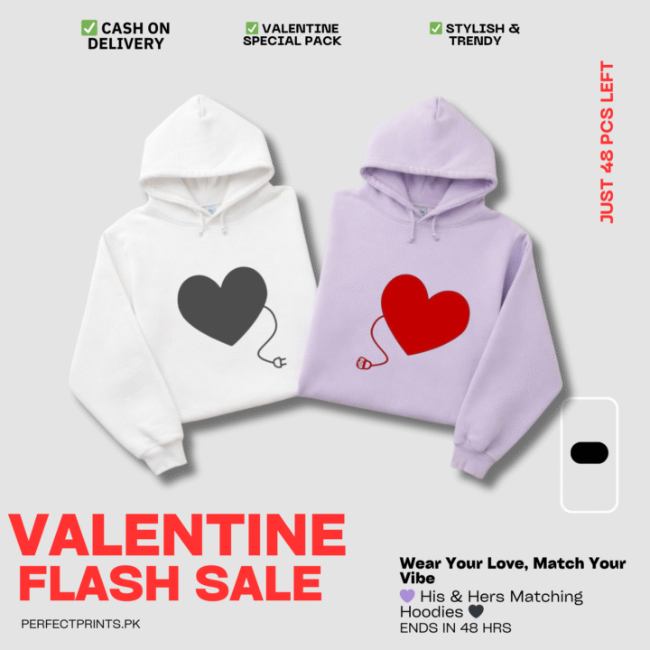 Valentine Couple Hoodies