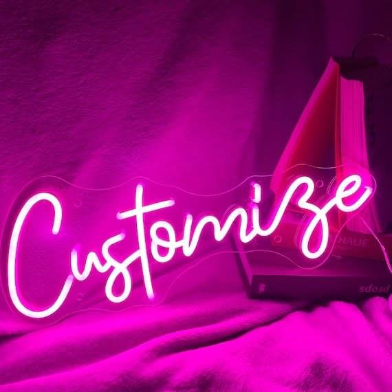 Shine Bright with Customized Neon Lights | Personalized Neon Signs for Every Occasion 2By1.5
